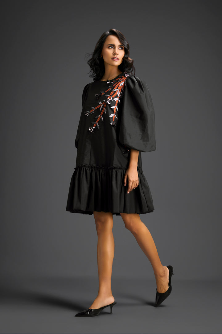 Black & Rust Dress