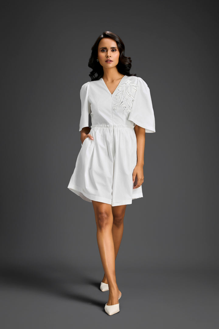 White Playsuit