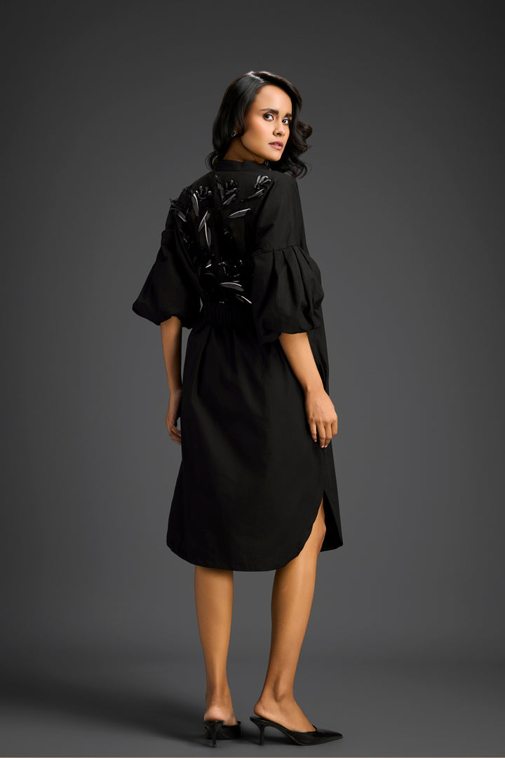 Black Shirt Dress