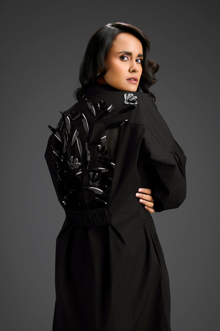Black Shirt Dress