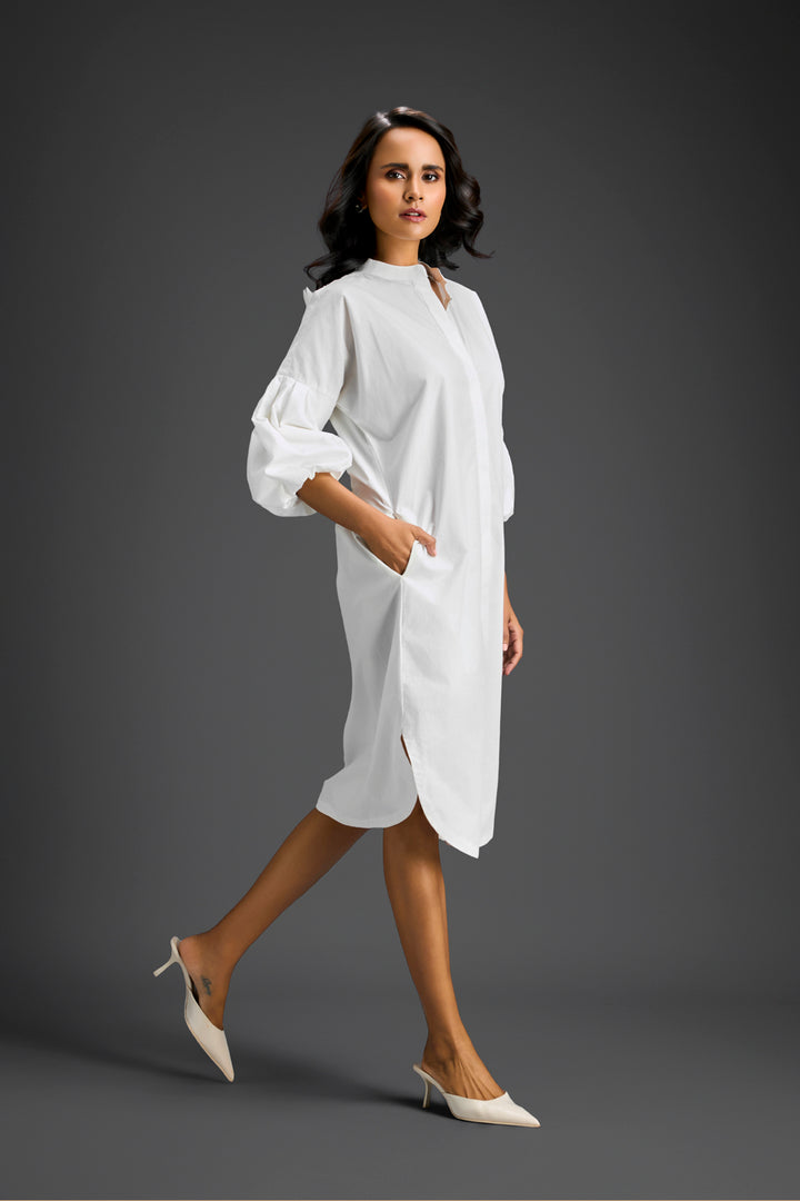 White Shirt Dress