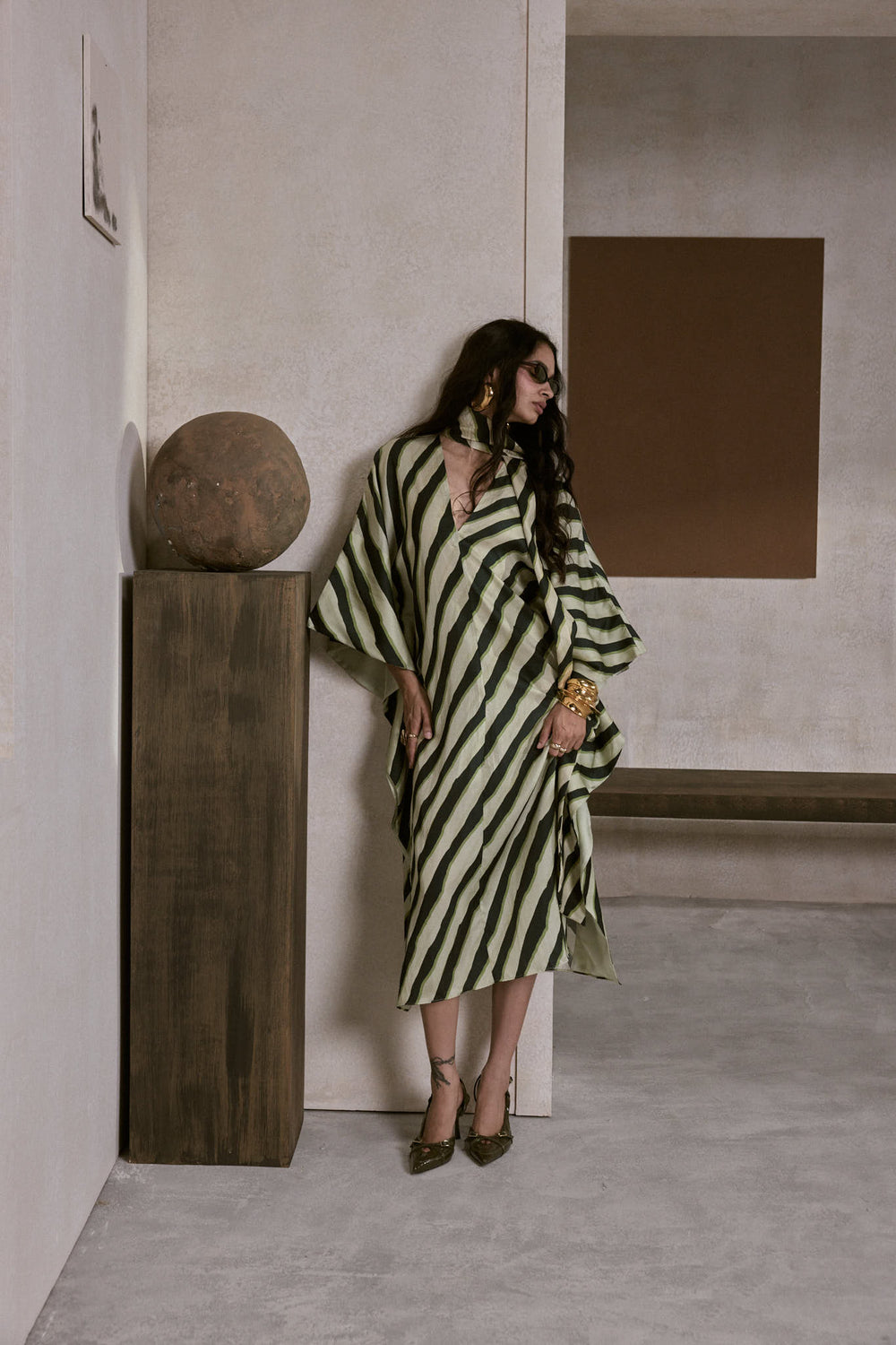Nova Kaftan Olive AS
