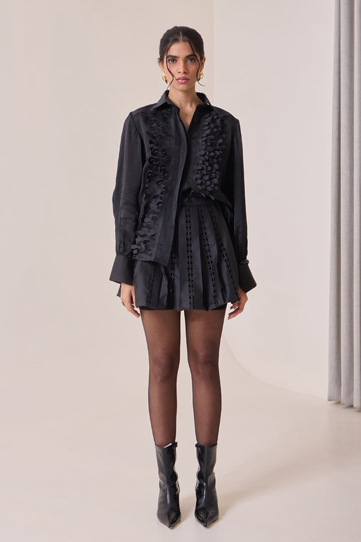 Noir Art-Cut Shirt
