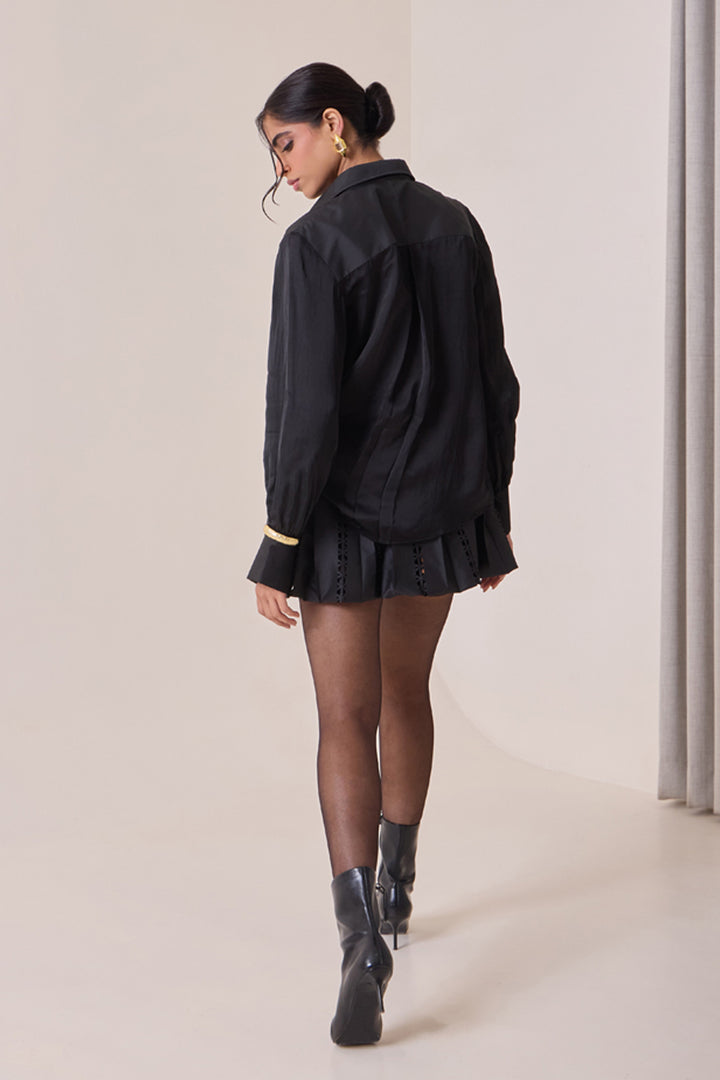 Noir Art-Cut Shirt