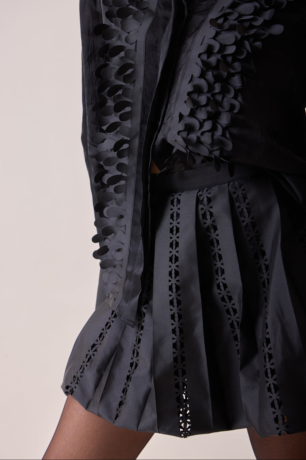 Noir Bubble Skirt