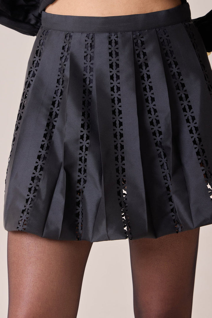 Noir Bubble Skirt