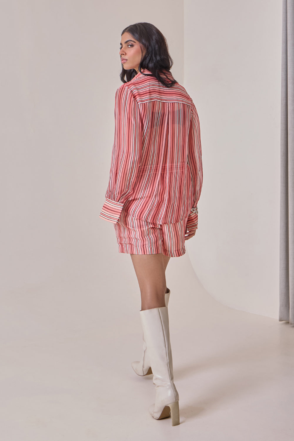 Plum Striped Shirt