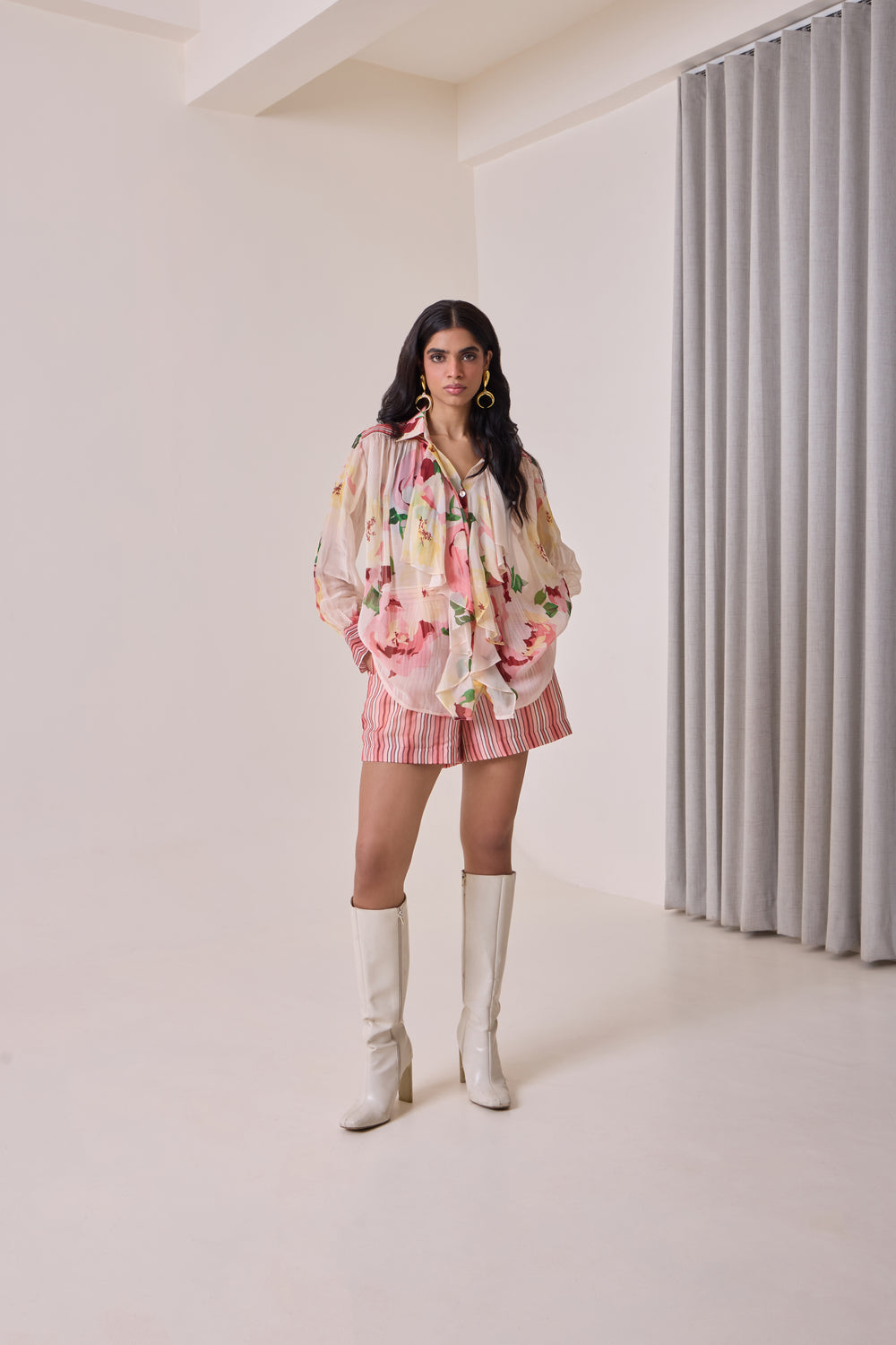 Bloom Ruffled Shirt