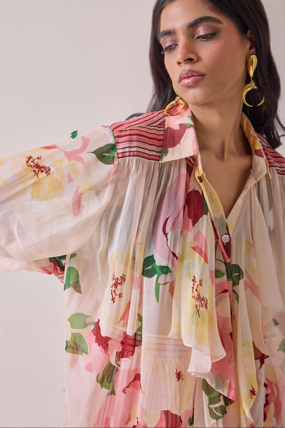 Bloom Ruffled Shirt