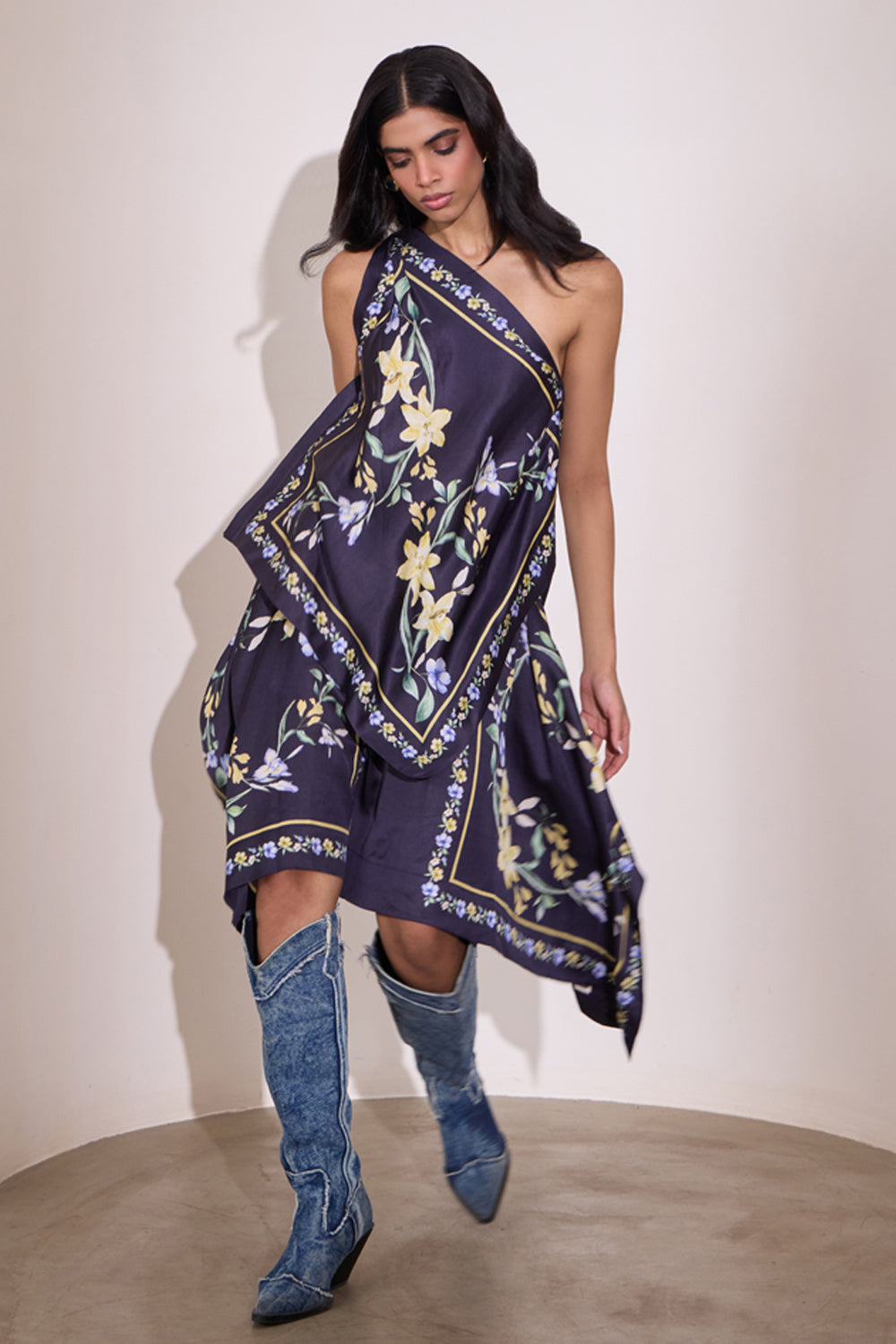 Fleur Archive One Shoulder Top
