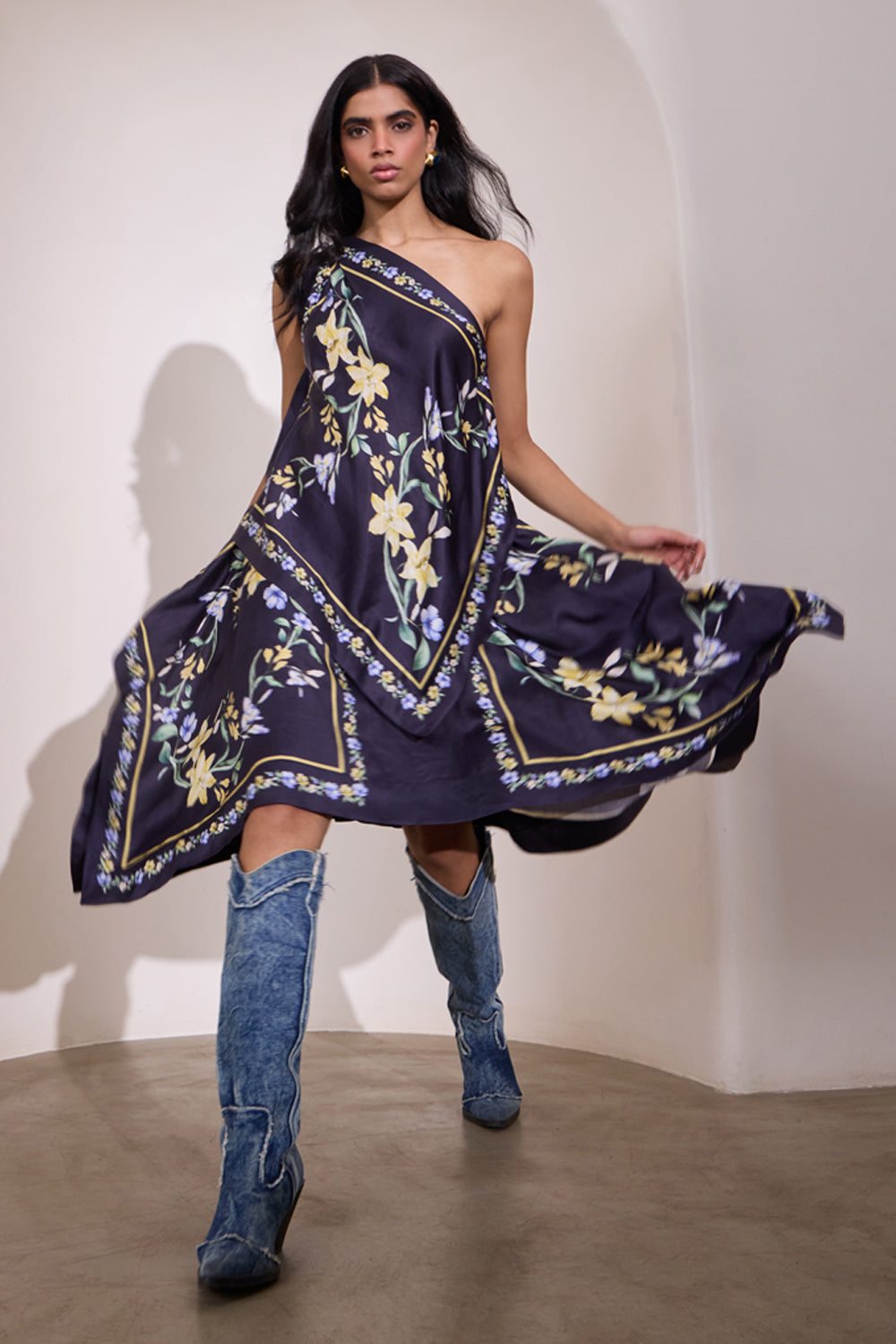 Fleur Archive One Shoulder Top