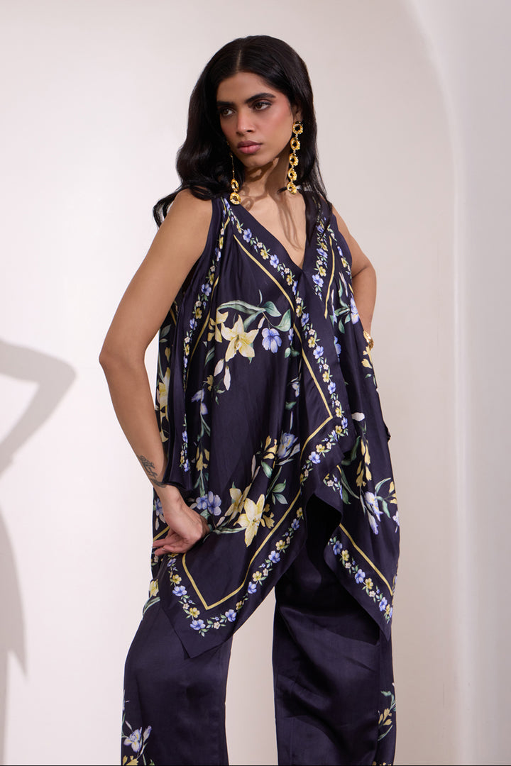 Fleur Archive Scarf Top