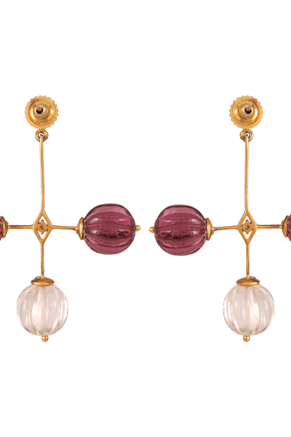 Pink Melon Earrings