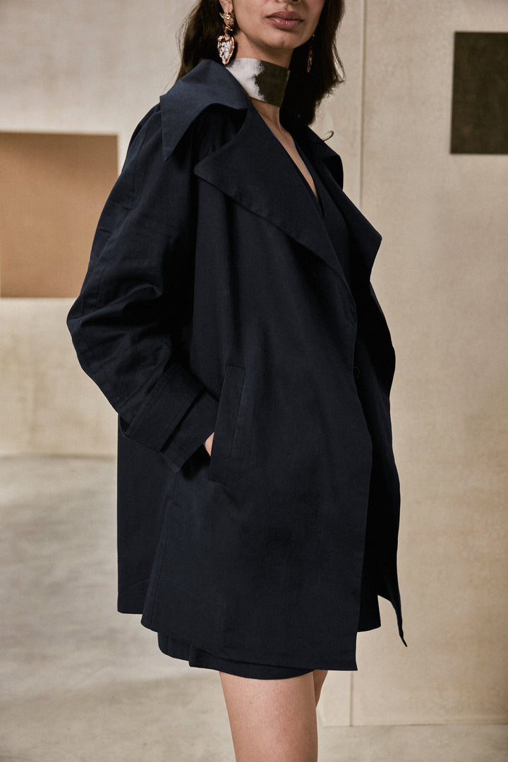 Oki Co-Ord Set Navy Blue