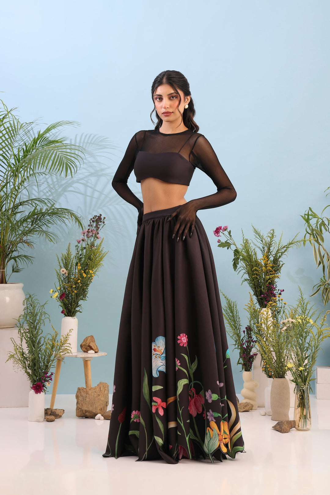Margaret + Sheer top