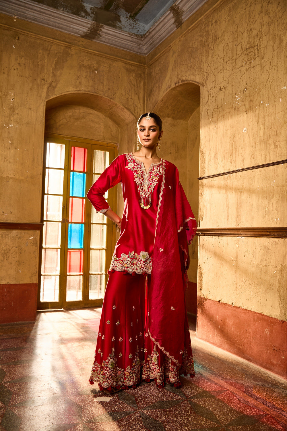 Raya in Crimson