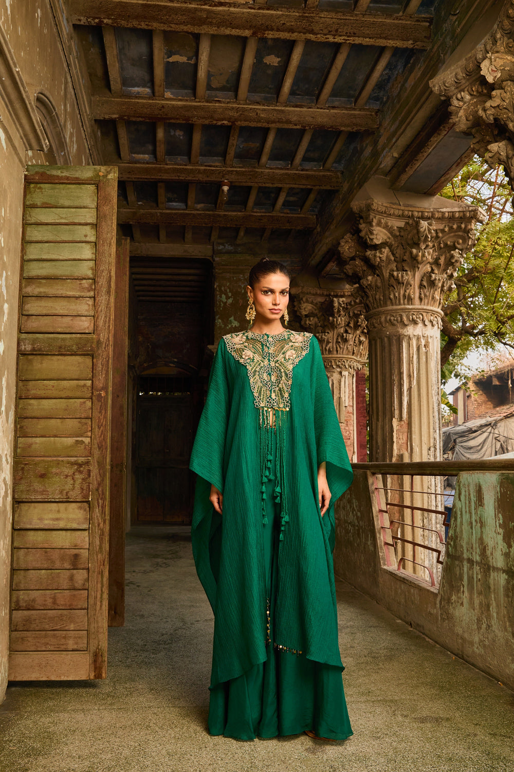 Emerald Raas Kaftan