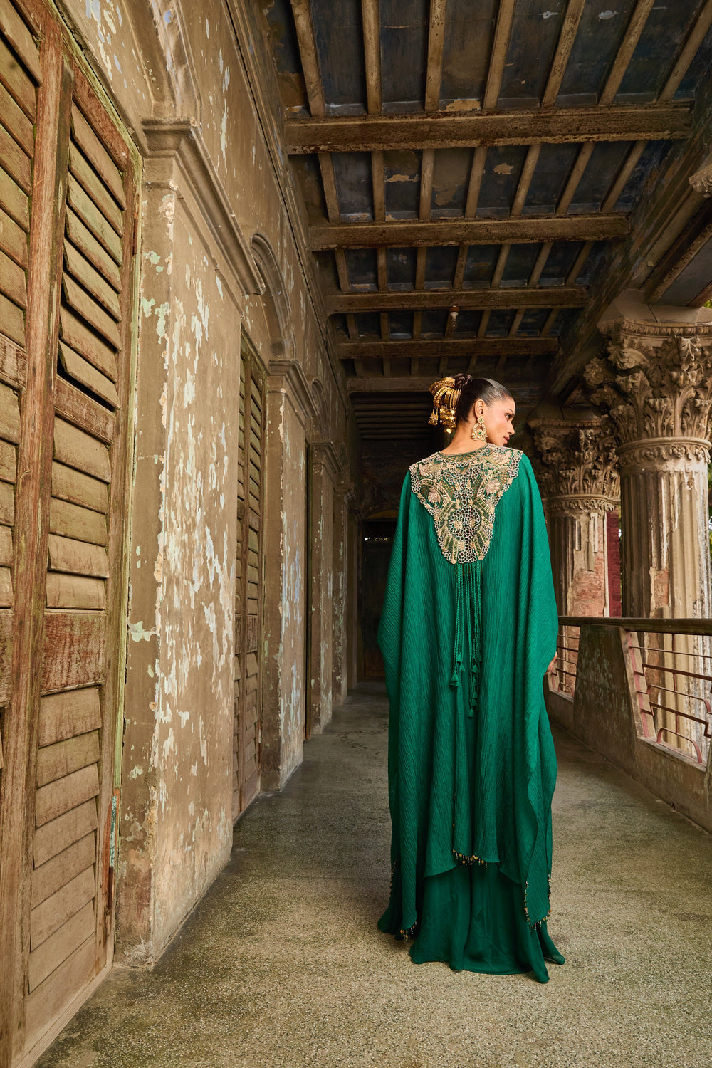 Emerald Raas Kaftan
