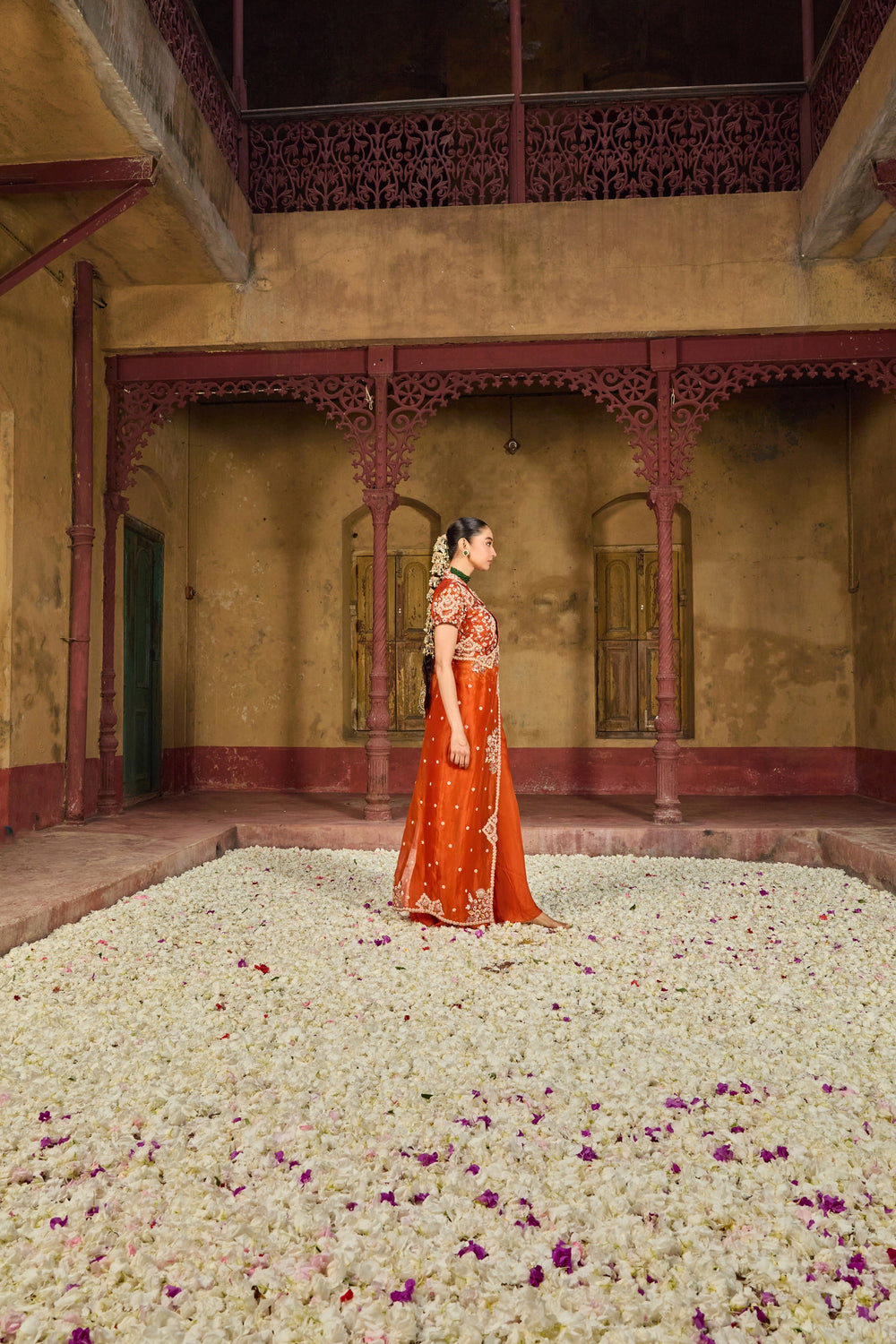 Elara Set in Saffron