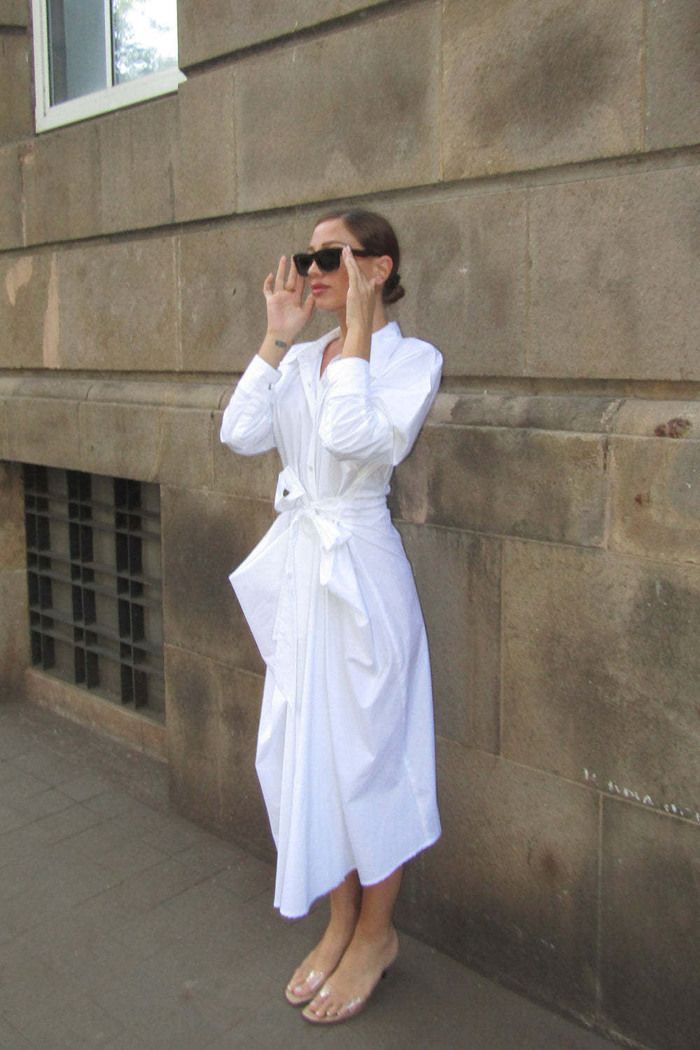 Yona Dress White