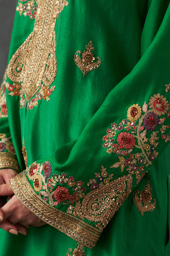 Green Kurta Set