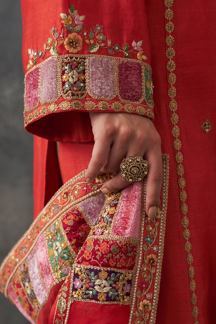 Rust Kurta Set