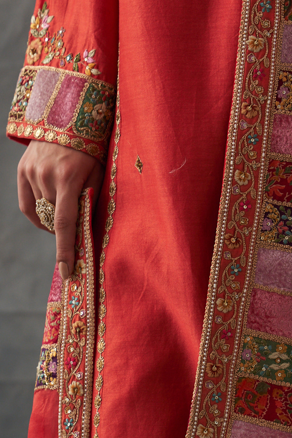 Rust Kurta Set