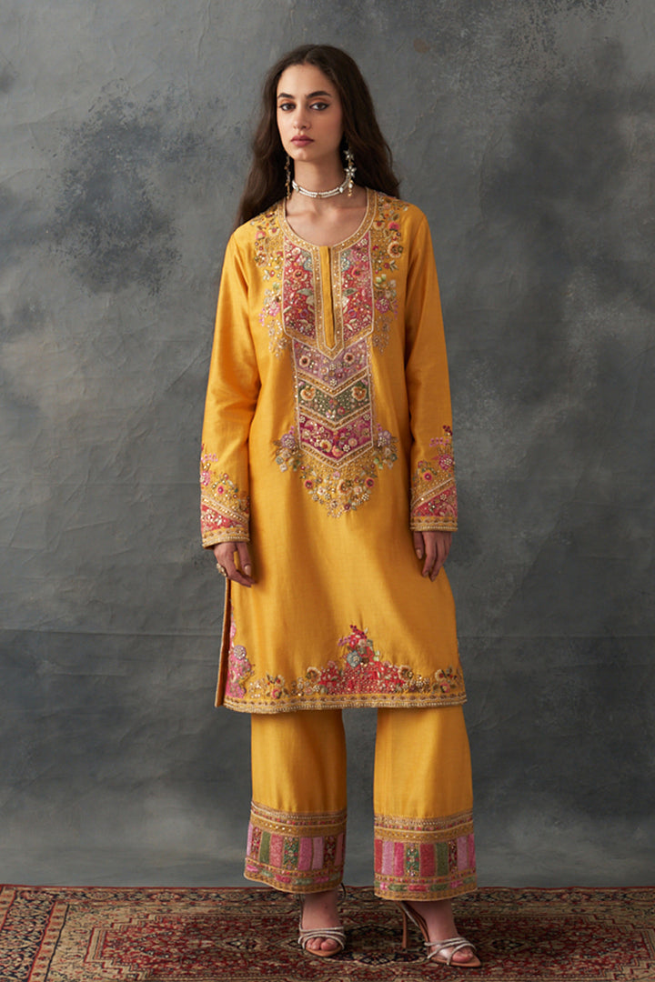 Yellow Kurta Set