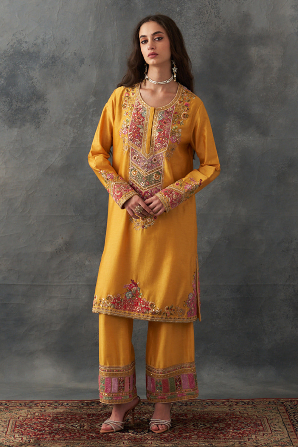 Yellow Kurta Set