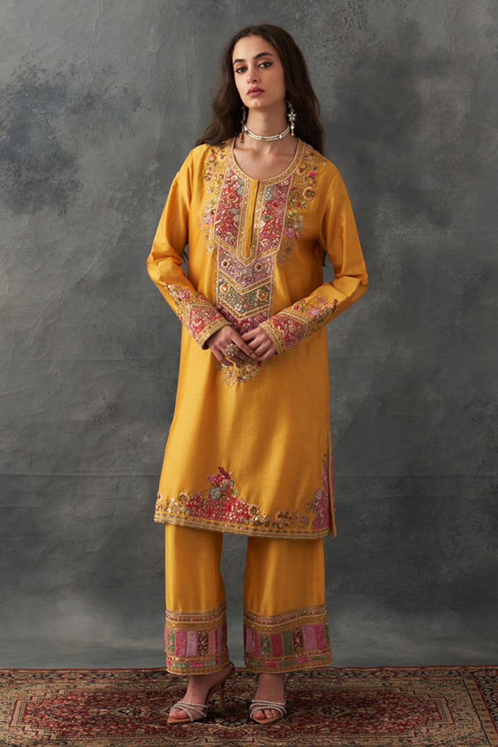Yellow Kurta Set