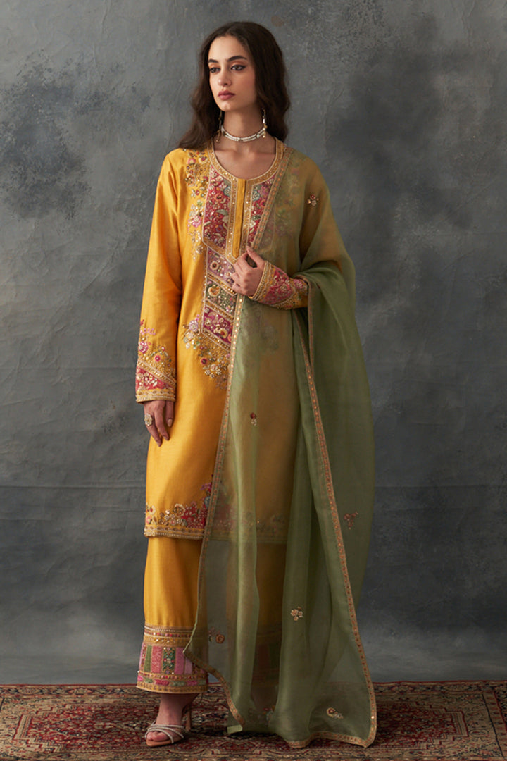 Yellow Kurta Set