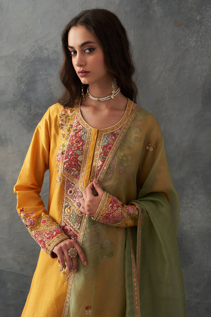Yellow Kurta Set