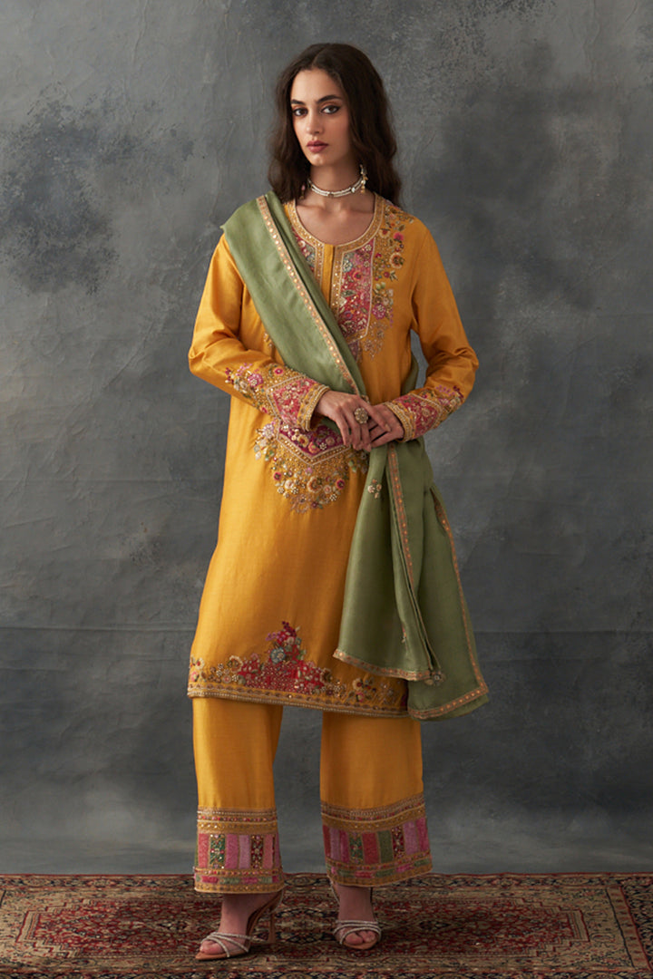 Yellow Kurta Set