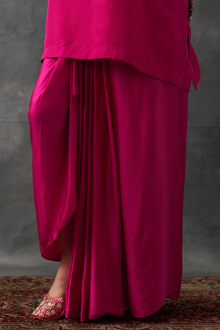 Fuchsia Pink Kurta Set