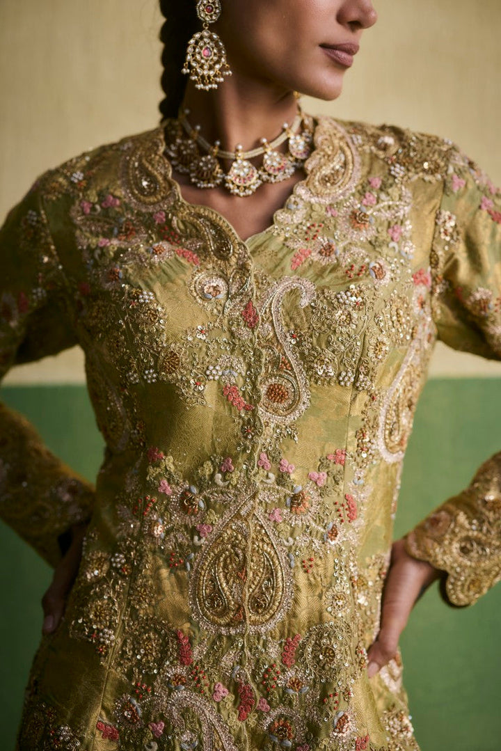 Peplum Sharara Set
