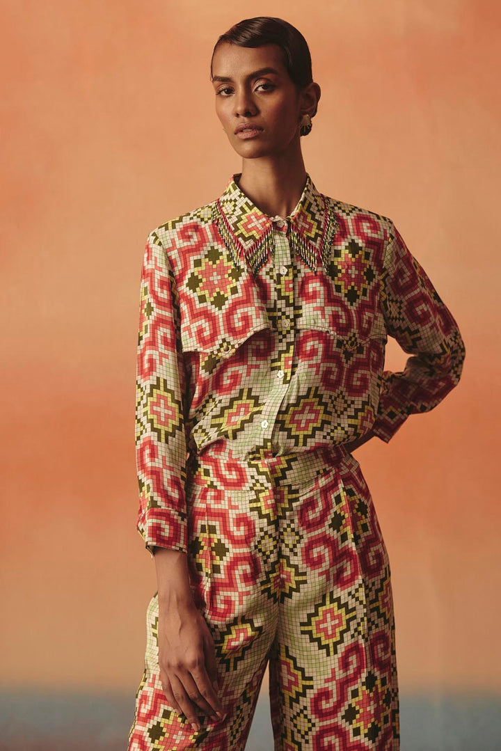 Tara Rivitted Shirt