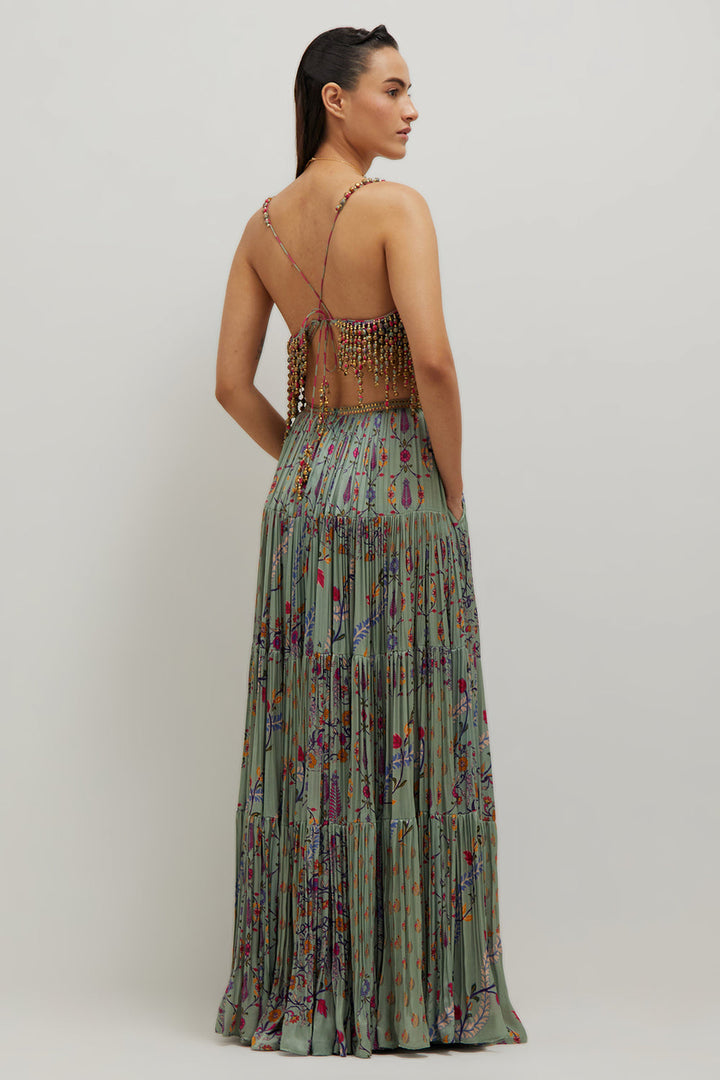 Beaded Maxi Dress