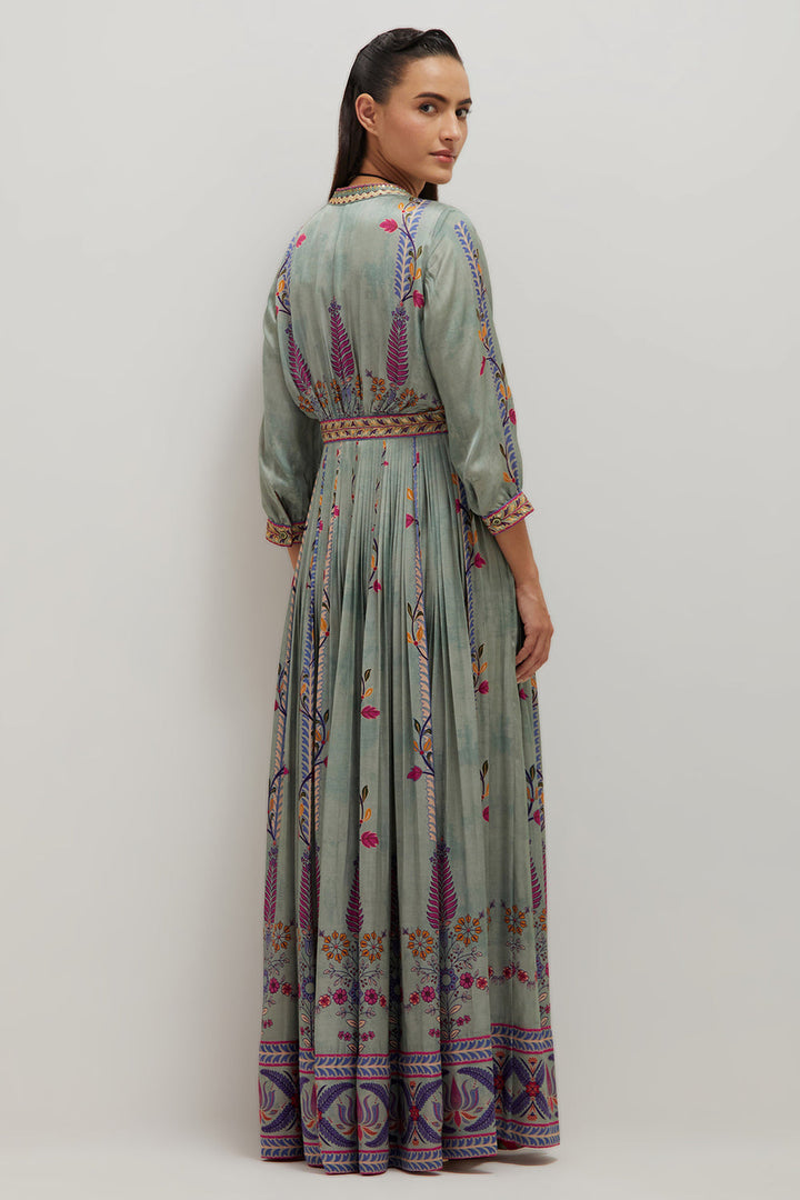 Long Wrap Dress