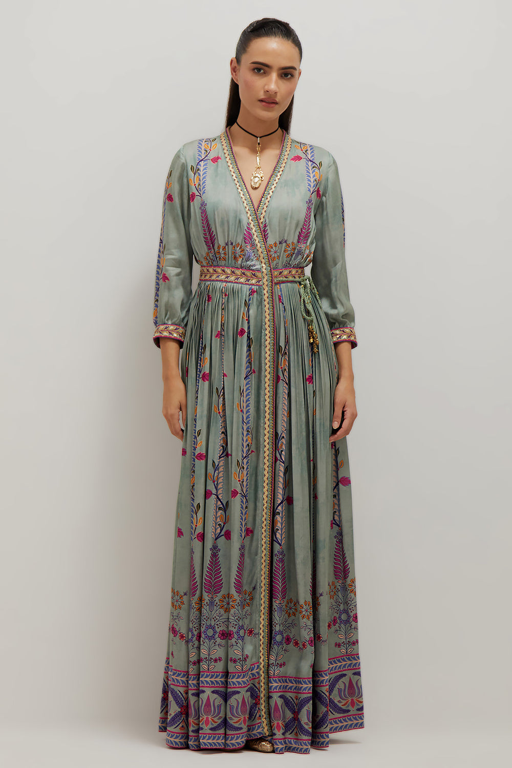 Long Wrap Dress