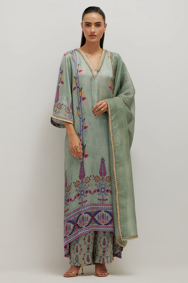 Kaftaan Kurta Set