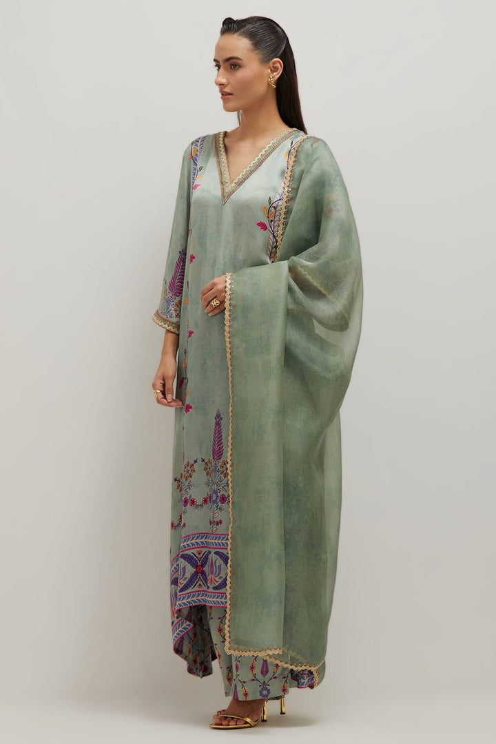 Kaftaan Kurta Set