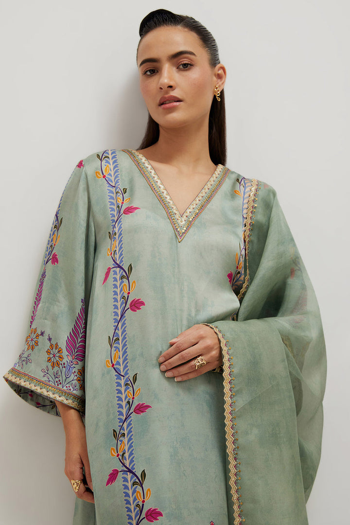 Kaftaan Kurta Set