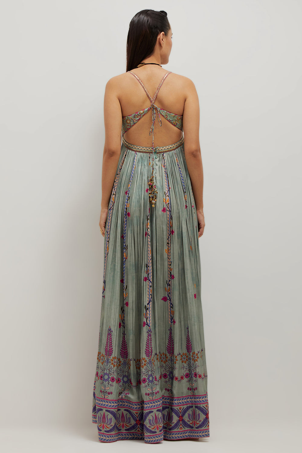 Sage Bralette Maxi Dress