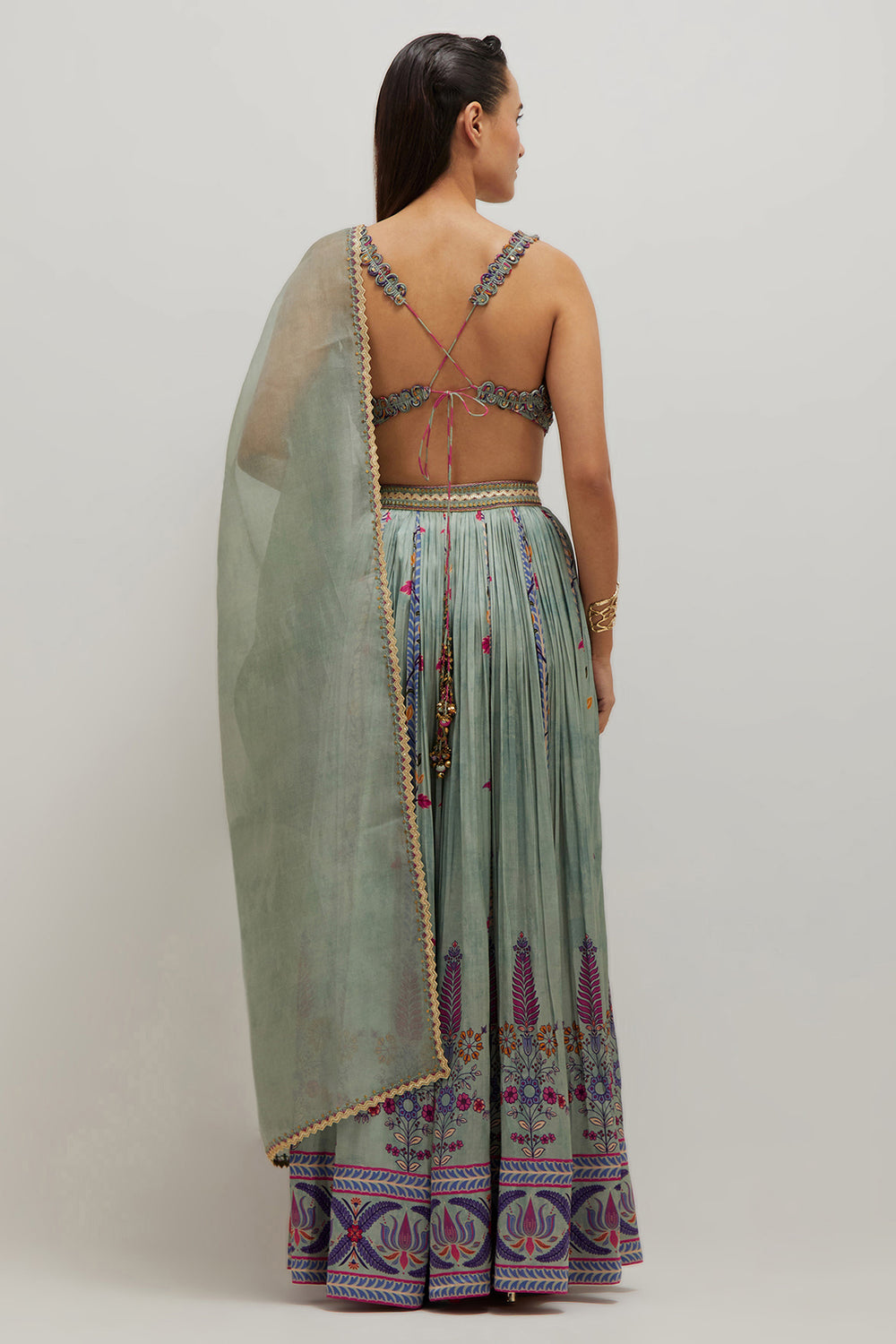 Dori Blouse Lehenga Set