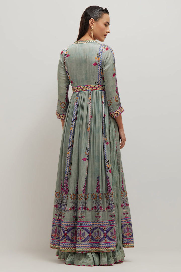 Moh Jacket Anarkali