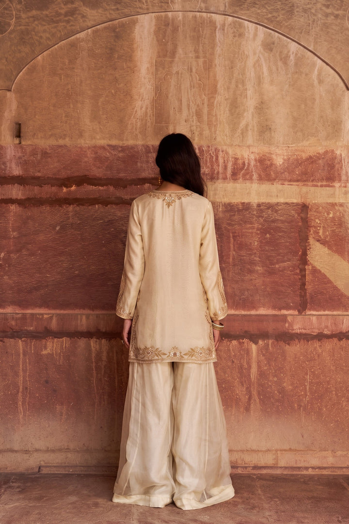 Ivory Sharara Set