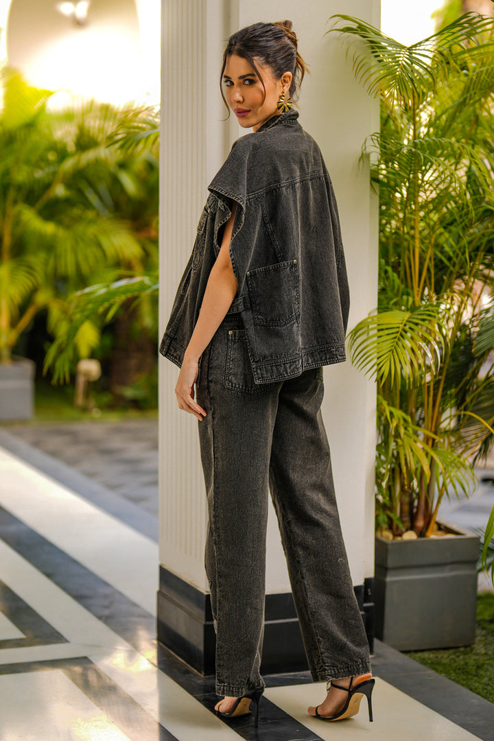 Reyna Denim Co-ord Set