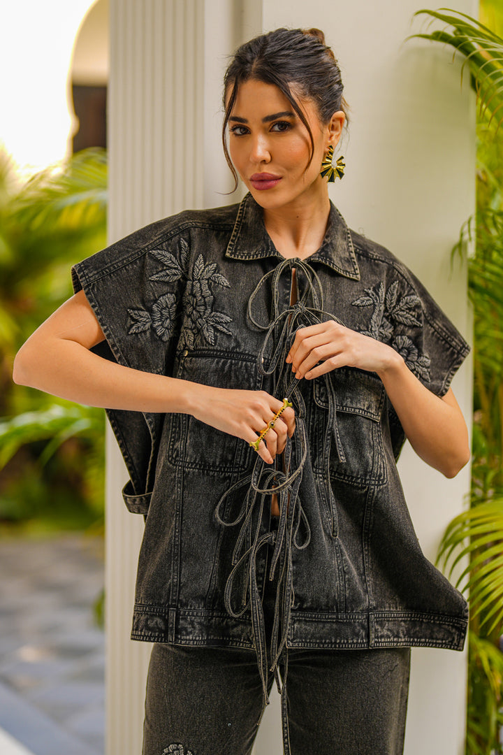 Reyna Denim Co-ord Set