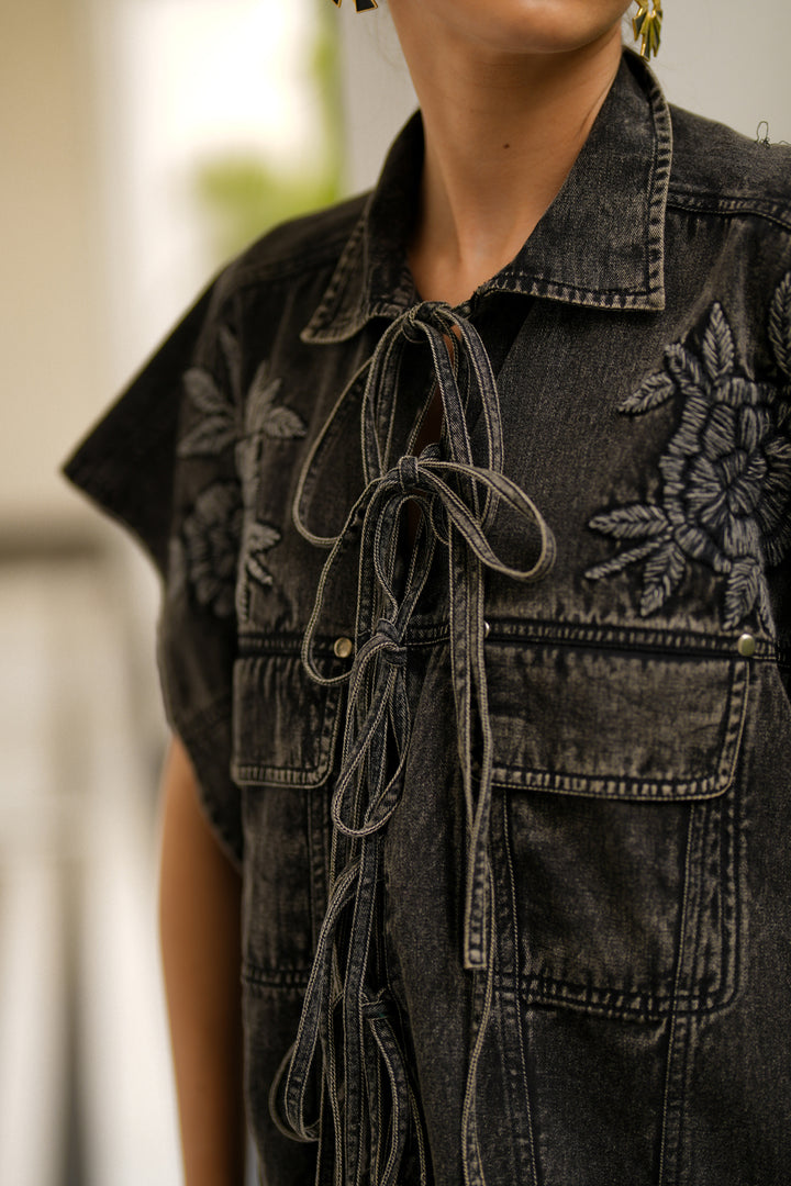 Reyna Denim Co-ord Set