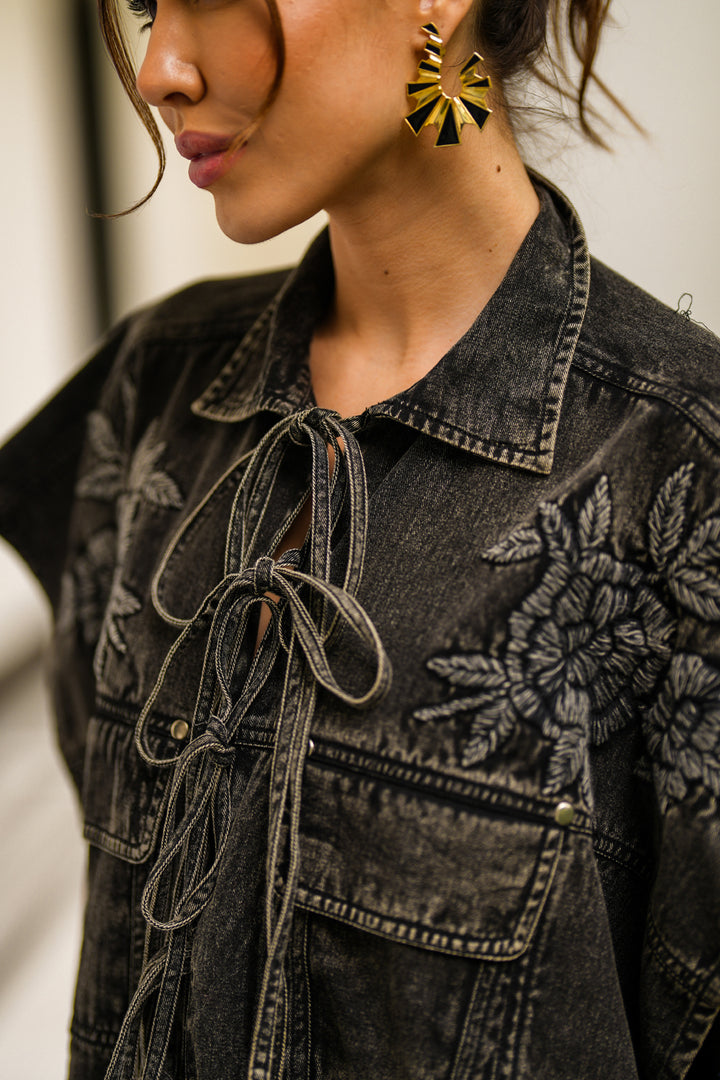 Reyna Denim Co-ord Set